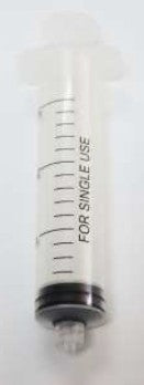 Syringe Barrel, Plunger & Piston KIT, 60ml, Luer Lock, Single Use Only Measurement Syringe
