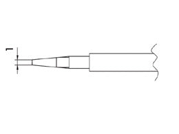 Hakko Tweezer Tips For FM2023 Handpiece -1L