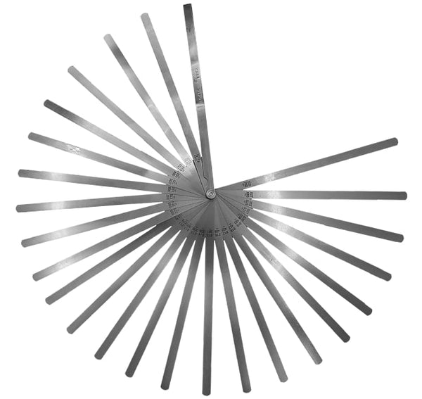 T&E 300mm Feeler Gauge - 24 Blade