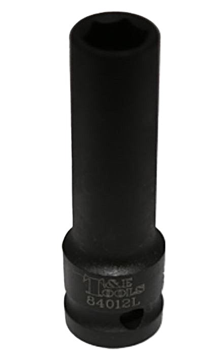 T&E 1/2Dr 12mm Deep Impact Skt