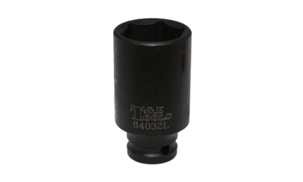 T&E 1/2Dr 32mm Deep Impact Skt