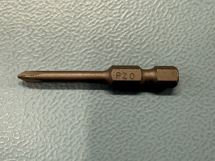 Techni-Pro USA Pozi PZ0 1/4 Hex Bit 50mm