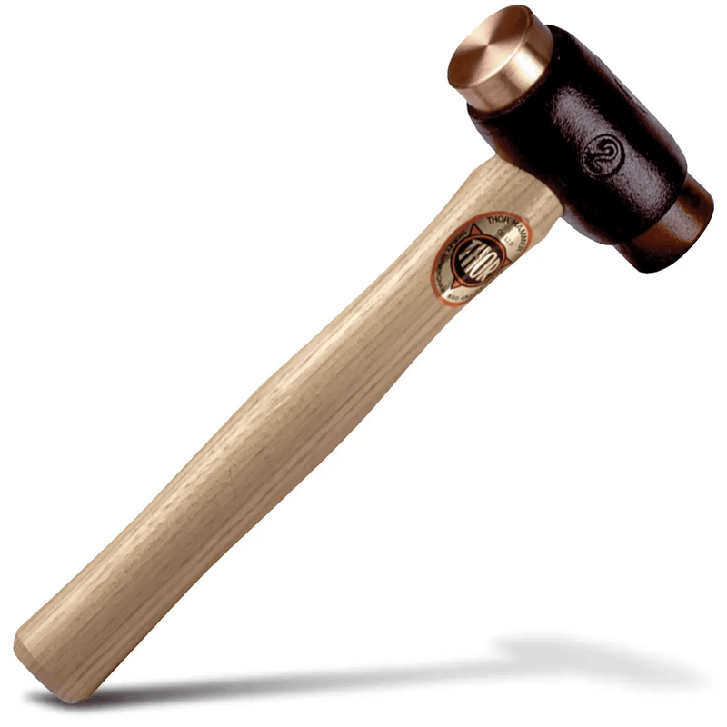 Thor Copper/Rawhide Tipped Hammer No 2