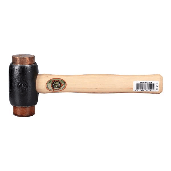 Thor Copper/Rawhide Tipped Hammer No 3