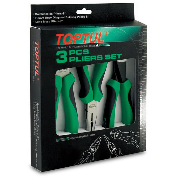 Toptul 3 Piece Plier Set