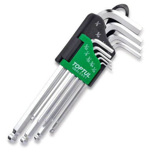 Toptul Hex Ket Set Sae 1/16-3/8