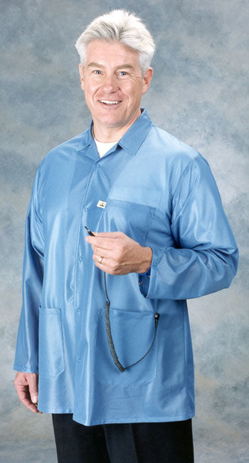 Traditional OFX-100, BLUE, Hip-length Jacket w/Key, Medium