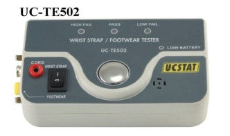 UcStat Combination Wrist Strap & Heel Ground Tester