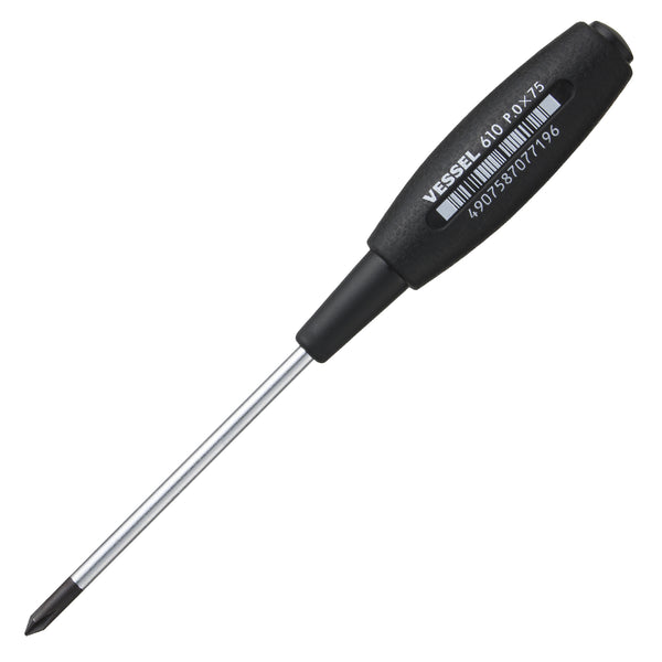 Vessel PH0 x 75mm Screwdriver