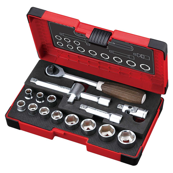 Vessel HRW3002M-4 3/8Dr Skt Set