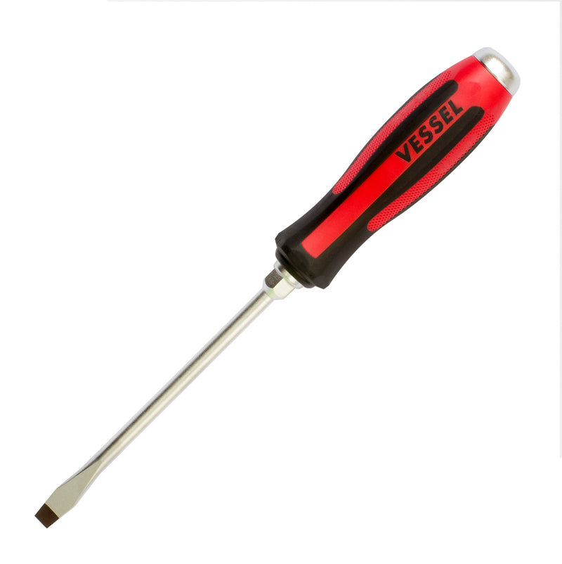 Vessel JIS Megadora Tang Thru Screwdriver 6mm x 100mm
