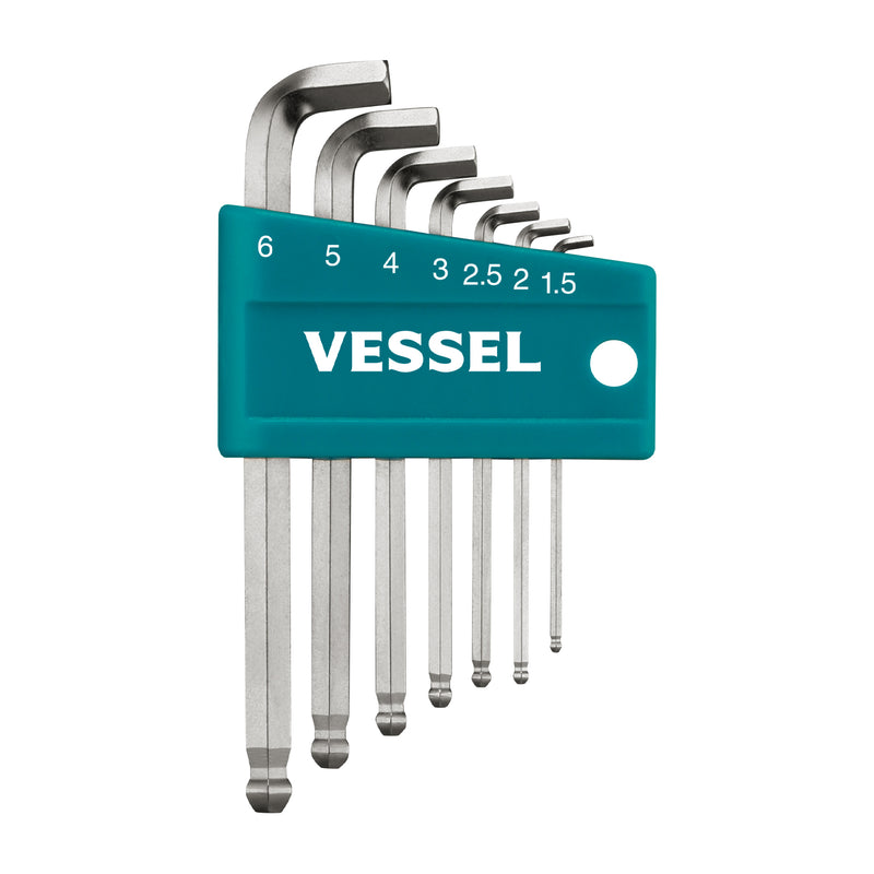 Vessel 7 Piece Hex Set 1.5-6mm