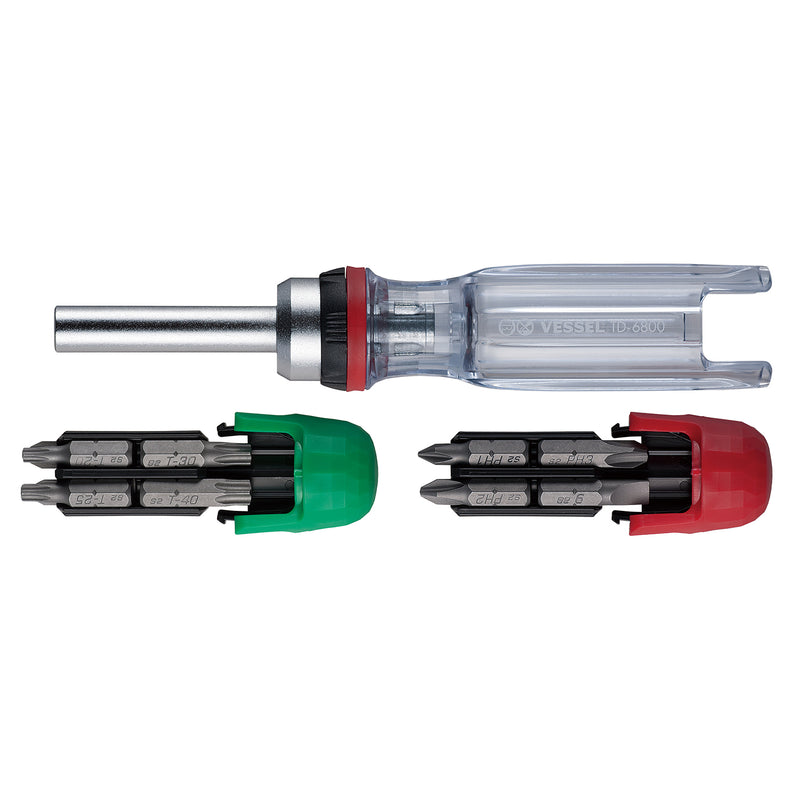 Vessel Ratchet Screwdriver 16 Piece