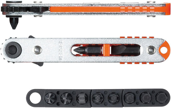 Vessel Flat RAtchet Bit Set