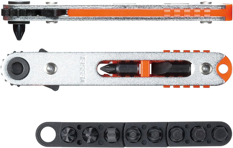 Vessel Flat RAtchet Bit Set