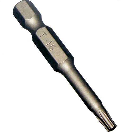 Wekador T15 Torx 1/4 Hex Bit 50mm
