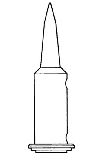 WELLER PORTASOL TIP 2.4MM DOUBLE FLAT