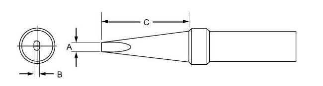 Weller Soldering Tip PTC8