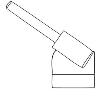 WELLER WTA5 SOLDER TIP (PAIR) FOR WTA50
