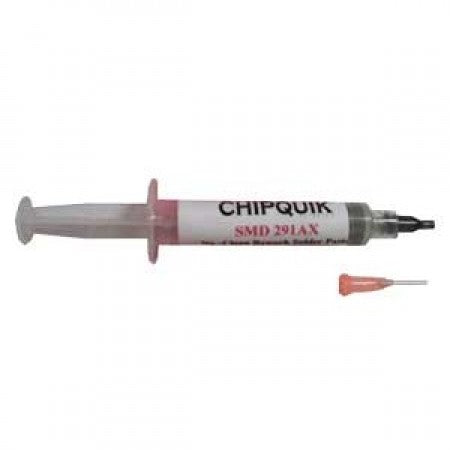 ChipQuik Solder Paste, Leaded, 63/37 Type 3  -10cc,35g, Kit