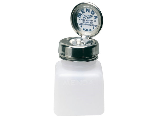 PURE TOUCH Natural Square HDPE Bottle w/ Pump, 120mL