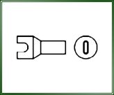 Pace Flat Nozzle TJ80 - 1259-0131-P1