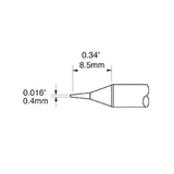 Metcal Solder Tip - Conical 0.16"