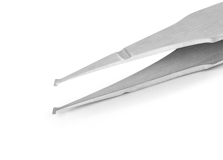 Sipel Tweezers 120mm 1.5 Tip SMD 45 Deg Angle