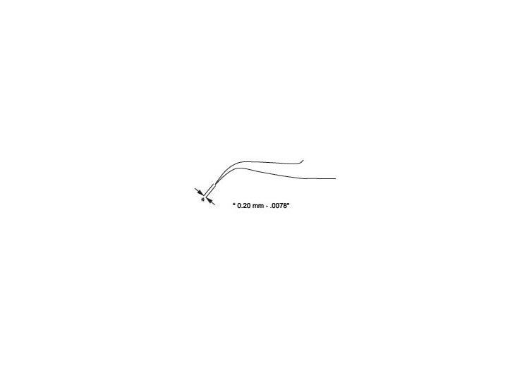 Sipel Tweezers Curved Fine Point Precision, 120mm