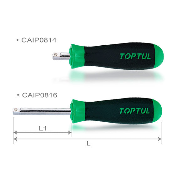Toptul 1/4" Drive Spinner Handle (165mm)