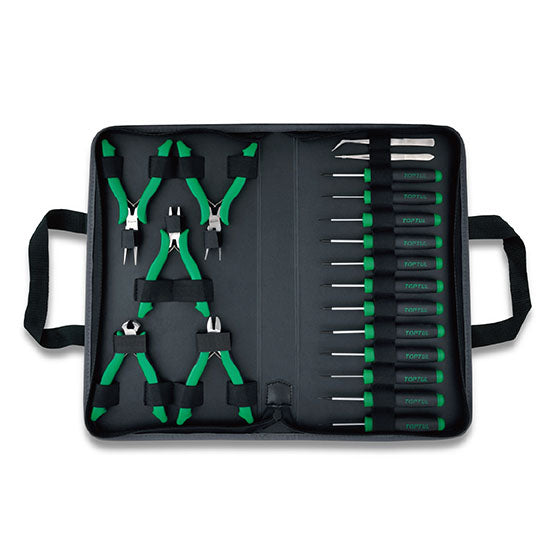 Toptul Electronic Tool Bag Set 19pcs