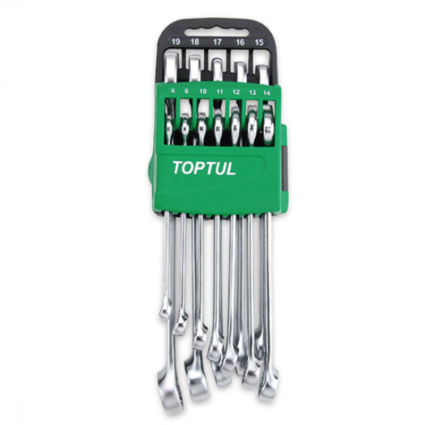 Toptul 14pcs Combination Wrench Set 7-24mm