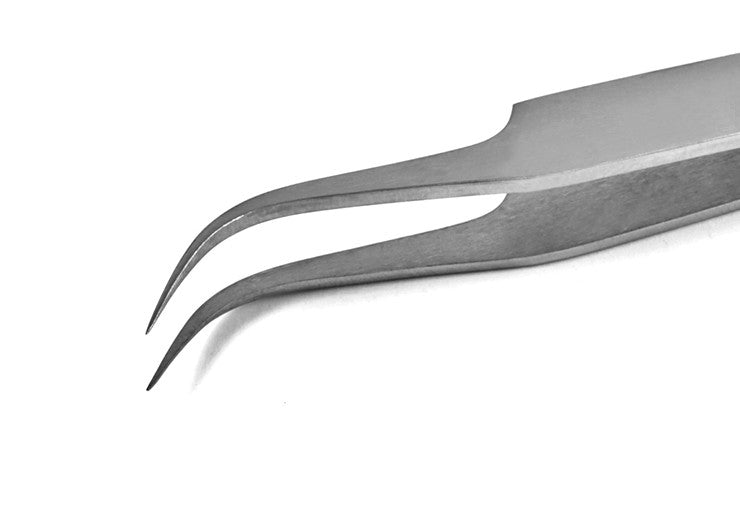 Sipel Tweezers Curved Fine Point Precision, 120mm