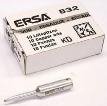 Ersa Solder Iron Tip, 0832KD Chisel, 2.2mm Ext'd