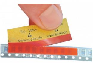 Tape Steier TOP-Splice, ESD safe, orange 4,3 x 40 mm