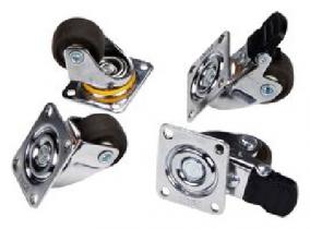 Arm-Evac 150 Casters, (2 locking & 2 standard)
