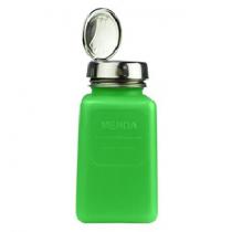 ONE TOUCH, Dissipative Green HDPE Bottle w/Pump, 180mL