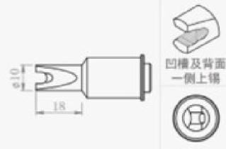Quick Soldering Tip, 10DU-01, 503 Series, For TS1300