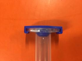 EFD Syringe Barrel End Cap, 5cc, Blue