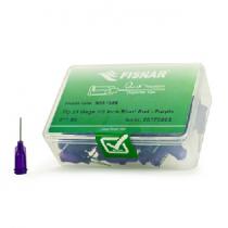 Fisnar Quantx Dispensing Tip, Purple/METAL, Straight, 21 Gauge, 12.7mm, Pack of 50