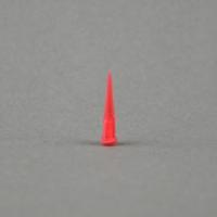 Fisnar Quantx Tapered Dispensing Tip, PLASTIC/ Red, 25 Gauge