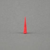 Fisnar Quantx Tapered Dispensing Tip, PLASTIC/ Red, 25 Gauge