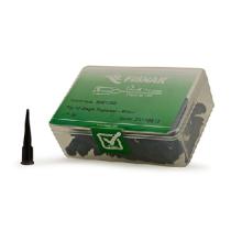 Fisnar 18G UV Block Tapered Dispensing Tips, Black. Pack of 50