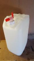 Jerry Can, EMPTY, White, UN approved, 5L with Aeroflow Cap