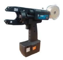 Hand Held Portable Automatic Twist Tie Machine for Packing w/ batteries, 240v,  Hard Case, Type A