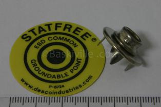 Desco SnapStud10mm Push,Clin (Less Com)