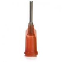 Fisnar Quantx Dispensing Tip, Amber/METAL, Straight, 15 Gauge, 12.7mm