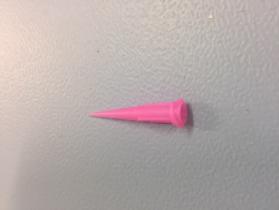 Fisnar Quantx Tapered Dispensing Tip, PLASTIC/Pink, 20 Gauge