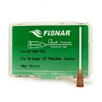 Fisnar Quantx Flexible dispensing tip POLYPROPYLENE/ Amber 15 gauge 38.1mm (1 1/2