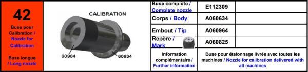 Europlacer Disc For Nozzle Code No.42